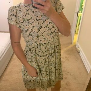 Flower Print Retro Sundress